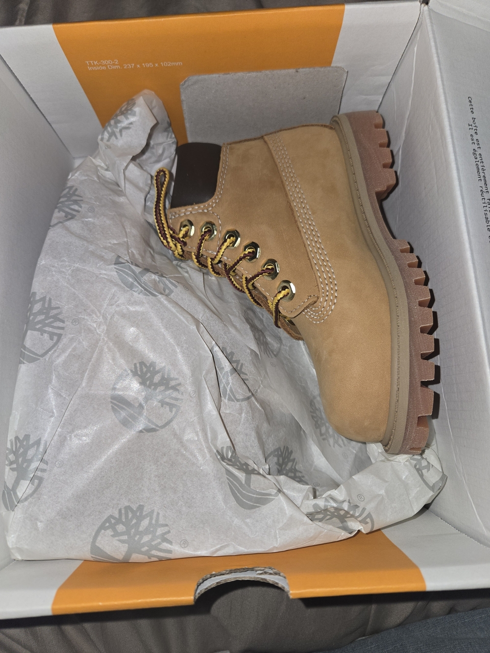 Timberland Kids Wheat/Tan Boot